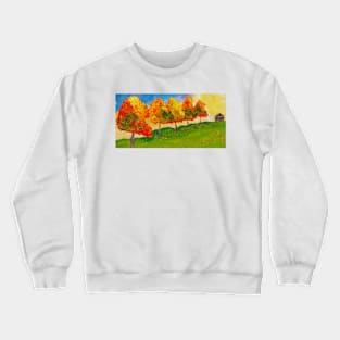 Gold Trees Crewneck Sweatshirt